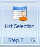 3. Step 2 - List Selection