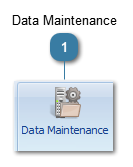 Data Maintenance toolbar